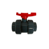 UPVC Double Union Ball Valve | ดับเบิ้ล ยูเนี่ยนบอลวาล์ว 1.5 นิ้ว