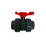 UPVC Double Union Ball Valve | ดับเบิ้ล ยูเนี่ยนบอลวาล์ว 1.5 นิ้ว